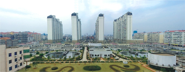 江西最大污水處理廠——南昌朝陽污水處理廠二期工程（省、市優(yōu)良工程，獲滕王閣杯）